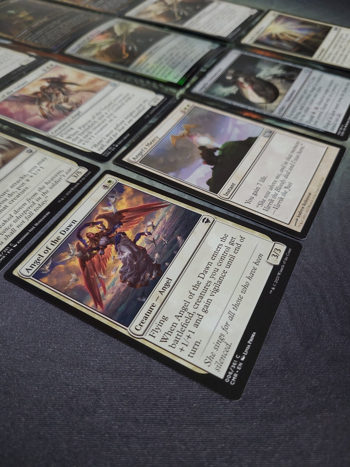 Lot of 12x Angel MTG Cards Serra Foil Showcase Tribal Flying Magic the