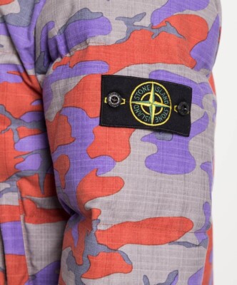 Stone Island Multicolor Heritage Camo Down Jacket art