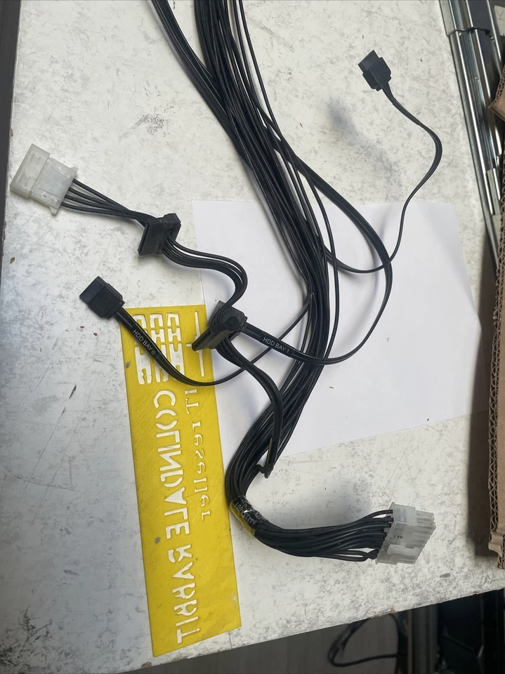 HP 644338-001 644337-001 Cable Assy MB ODD Power sata hdd z620 644340-001 644339 - Image 4 of 4