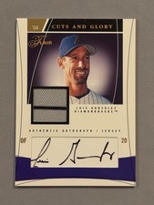 LUIS GONZALEZ 2004 Flair Cuts and Glory Jersey Auto 1/100 CAG-LG eBay 1/1