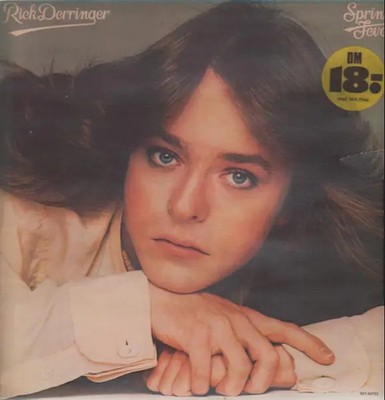 Rick Derringer Spring Fever Blue Sky Vinyl LP
