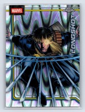 2026 Topps Chrome Marvel Comics #71 Longshot RayWave Refractor