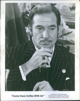 News Actor Come Have Coffee With Us Ugo Tognazzi Alberto Lattuada Photo 8x10