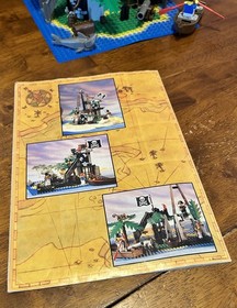 LEGO Pirates: Forbidden Island 6270 100% Complete With Manual 1989 RARE