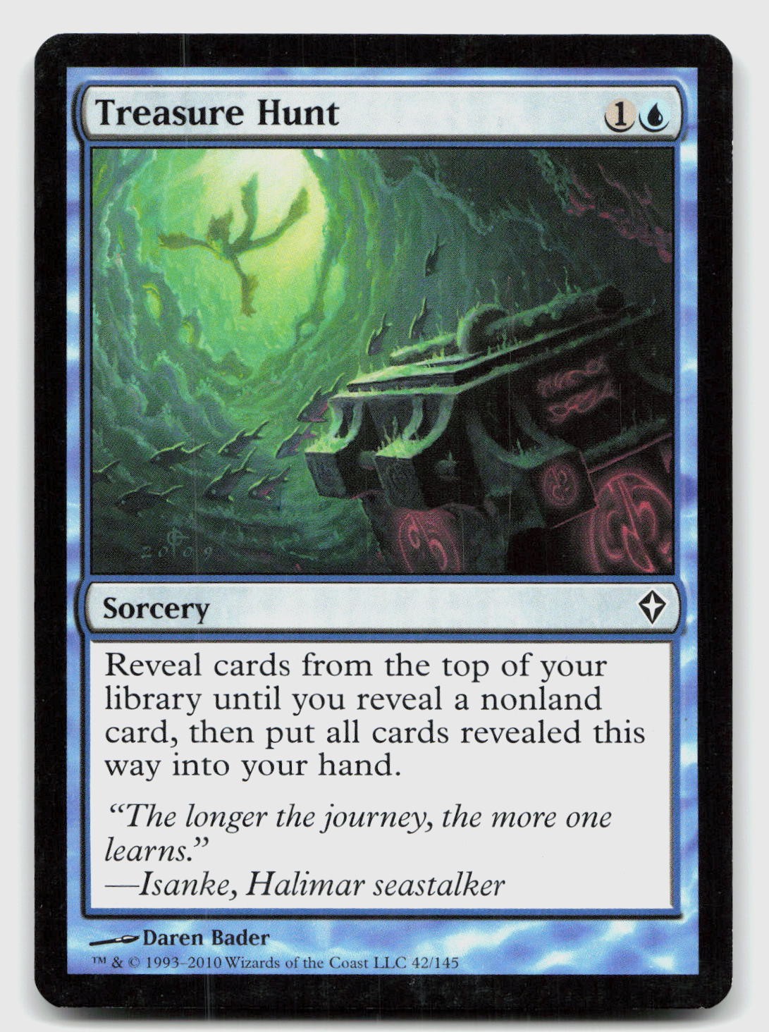Treasure Hunt 42 Common Worldwake Magic: The Gathering Near Mint