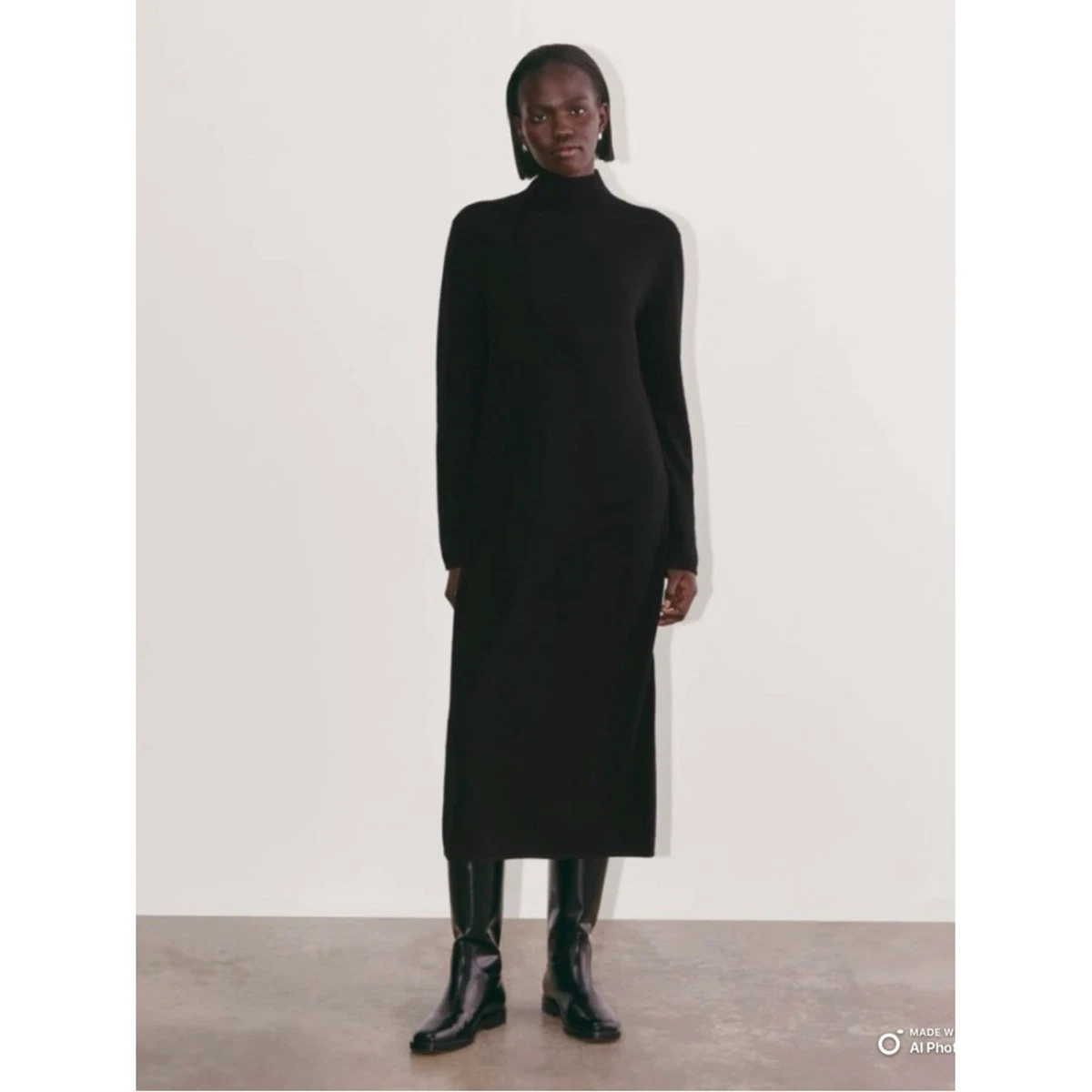 Turtleneck Midi Dresses for Women for sale | eBay