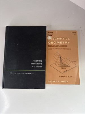 PRACTICAL DESCRIPTIVE GEOMETRY : Alternate Edition w/ Problems ~ Survey Basic