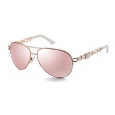 Aviator Sunglasses for Women Men Oversized Metal Frame UV400 Mirrored Sunglas...
