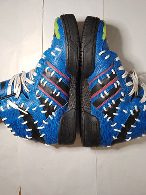 Adidas Jeremy Scott Madballs trainers size 8.5 | eBay UK