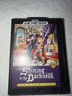 Shining in the Darkness  Sega Genesis 1991 CIB Game & Manual Excellent Cond F/S