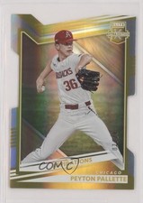 2022 Elite Extra Edition Aspirations Gold Die-Cut 7/24 Peyton Pallette #62 s9t