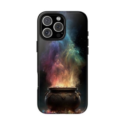 Phone Ink   Enchanted Cauldron Bubbling   Case for iPhone, Galaxy, Pixel