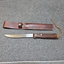 Imperial USA Diamond Edge Vintage Professional Fillet Knife Fixed Blade 
