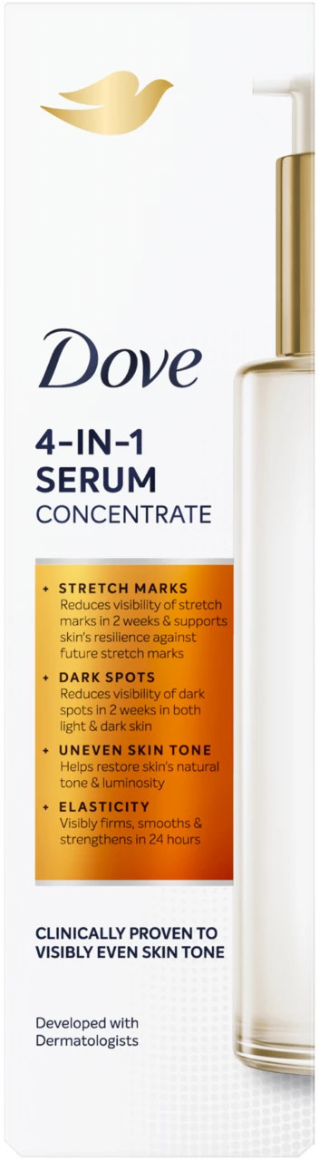 Dove 4-In-1 Concentrate Serum 100Ml - Image 2