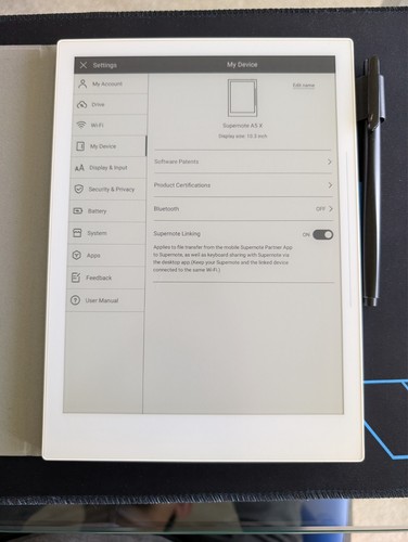 Supernote A5 X Digital Notebook - Afbeelding 2 van 3