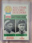Photo of 1979 Topps #414 All-Time Record Holders: Batting Average (Rogers Hornsby