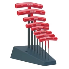 Bondhus 13389 Set of 8 Hex T-Handles with Stand, sizes 2-10mm