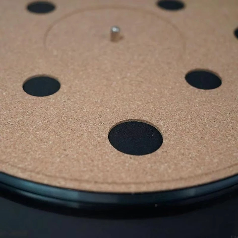 Cork Rubber Record Pad Turntable Flat Mat for Vinyl LP-Record Players for1232 - Image 4 of 4