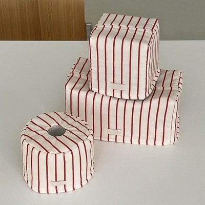 MultiColor Tissue Box Cover Simple Design Washable Napkins Organizers Holder