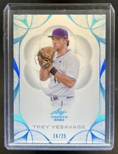 2024 Leaf Trinity Trey Yesavage Platinum #/25