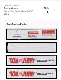 1st Print Tom And Jerry 9.6A PSA Nintendo Gameboy Color GBC WATA CGC VGA &