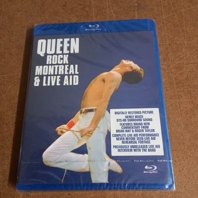Queen Rock Montreal & Live Aid 2007 BLU RAY Sealed 5051300500979