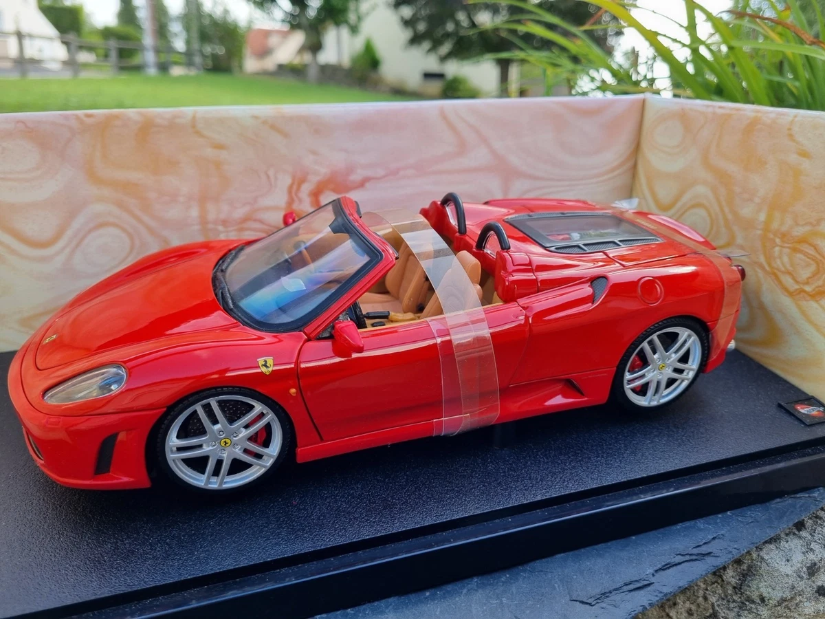 1/18 LIERRE MODÈLES Ferrari F8 Novitec En Bébé Bleu/Blanc Red Rayure 99