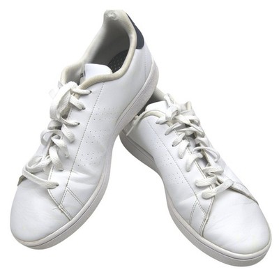 Adidas Advantage White Navy Blue Sneakers GZ5299 Mens 11 Cloudfoam Shoes