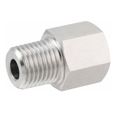 304 Stainless Steel Pipe Fitting Adapter 1/2'' NPT Female x M14*1.5 Male C777
