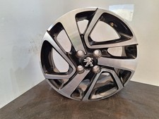 PEUGEOT 108 ALLURE MK1 2014-2022 15" Alloy Wheel OEM Genuine B000908277