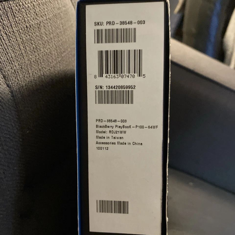 New BLACKBERRY PLAYBOOK 64GB Wi-Fi 7-INCH TABLET - Image 3 of 4