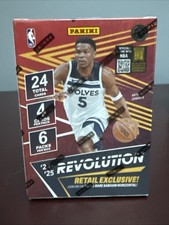 2024-25 Panini Revolution NBA Basketball Factory Sealed Blaster Box 24 Cards