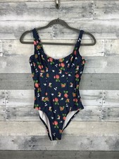 ModCloth Women s Small One Piece Bathing Suit With Strawberries