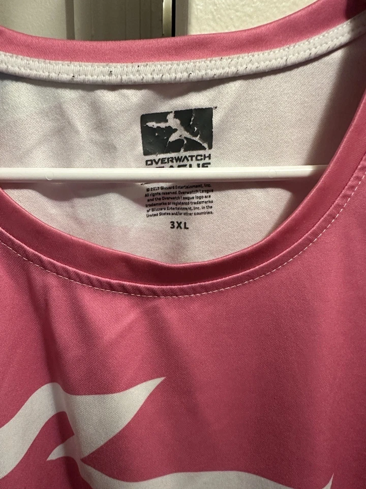 Camiseta deportiva talla 3XL XXXL Hangzhou Spark Overwatch League deportes electrónicos - retirada Foto 3 de 4