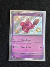 TINKATINK 165/091 DESTINO DI PALDEA BABY SHINY CARTA POKEMON ITA RARA MINT