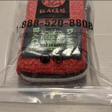 Dime Bags - 5  Red Padded Protective Smell Proof Pouch NWT 