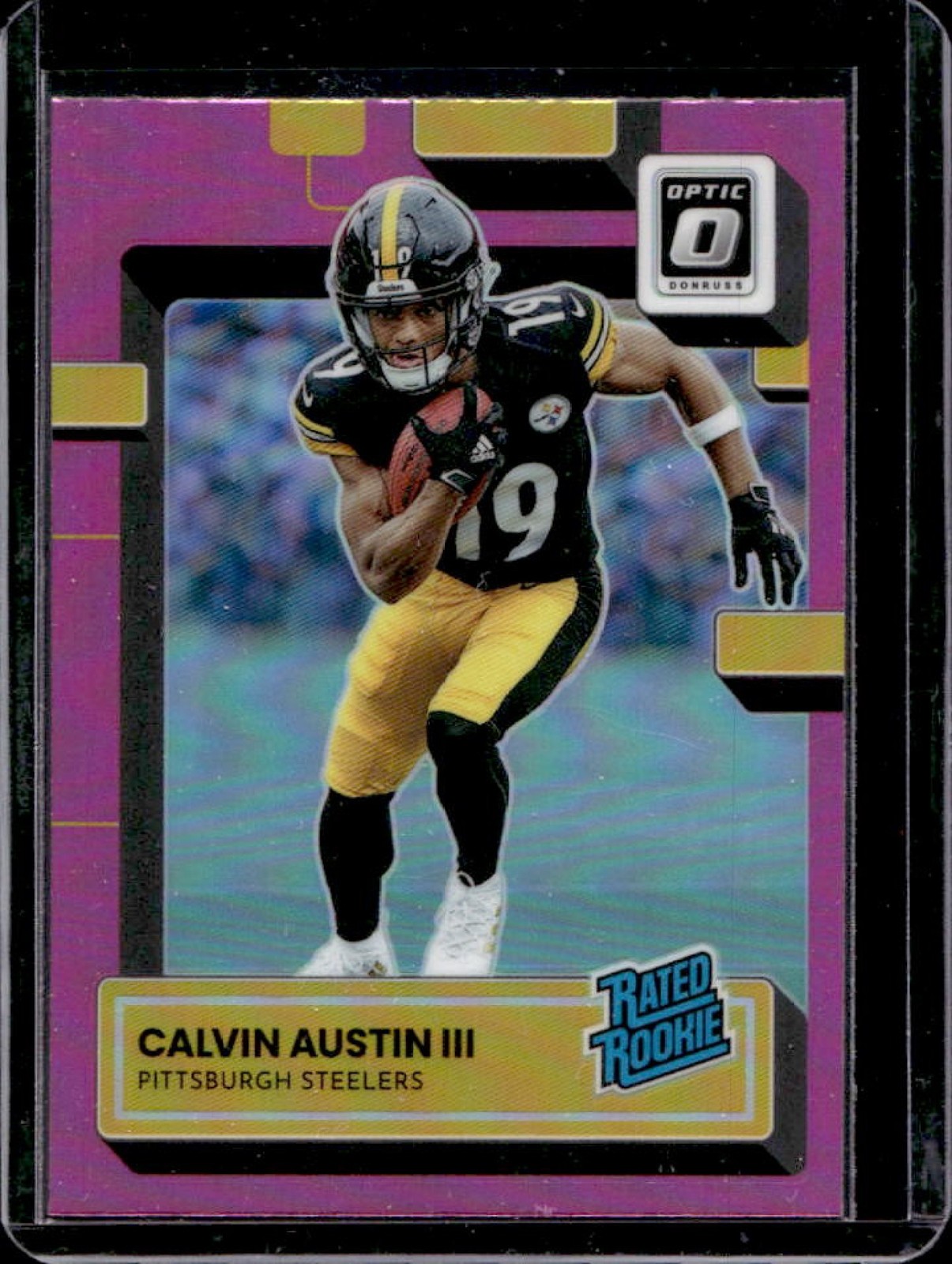 2022 Donruss Optic Calvin Austin III Pink Rated Rookie #236 Steelers