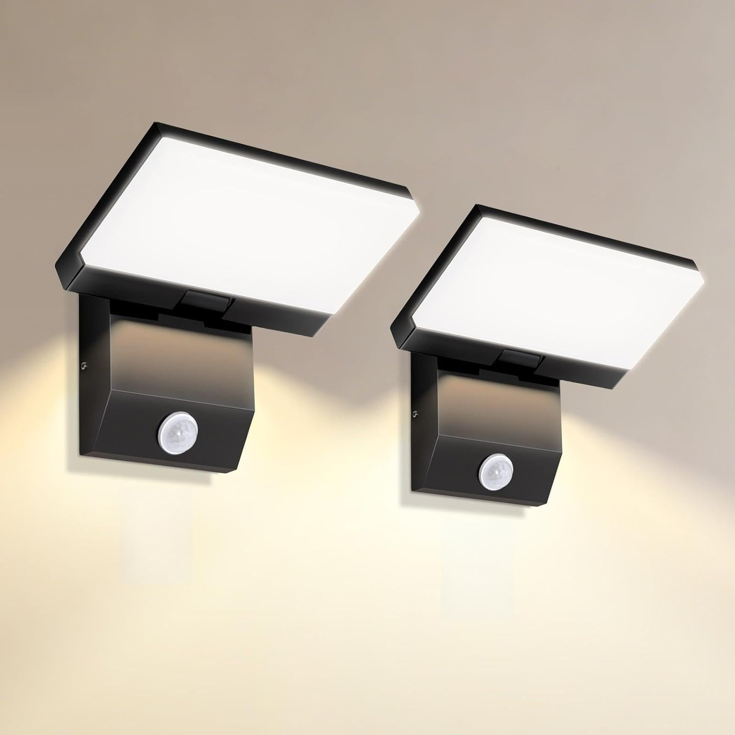 Lampada Parete LED 36W Sensore Movimento - Design Moderno IP65