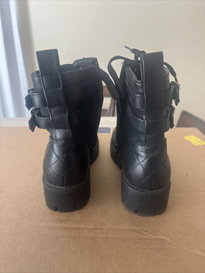 Botas de cuero para jóvenes talla 3 Foto 2 de 3