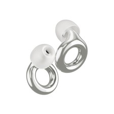 Noise Cancelling Ear Plugs Silver Loop Ear Protection Music Festival Concert