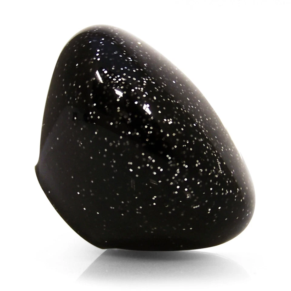 Black Retro Series Adjustable Suicide Brody Knob Translucent w/ Metal Flake - Image 3 of 4