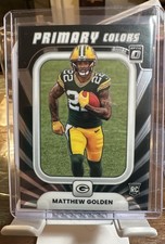 2025 Panini Donruss Optic - Rookie Primary Colors Matthew Golden #14 (RC)