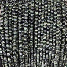 2x5mm Natural Faceted Kambaba Jasper Rondelle Spacer Beads for Jewelry Making