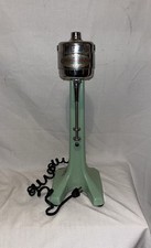 Vtg WORKING HAMILTON BEACH Milkshake Mixer  26 Drinkmaster Jadeite Green USA