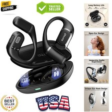 Open Ear Headphones,Over Ear Earbuds with Ergonomic Earhook,Bluetooth Headpho...