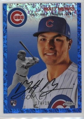 2023 Topps Chrome Platinum Anniversary 174/199 Matt Mervis #139 Rookie RC r1p