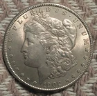1902 O Morgan Silver Dollar AU .900 Silver