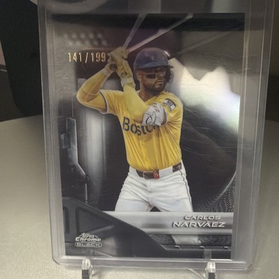 2026 Topps Chrome Black Carlos Narvaez Refractor /199