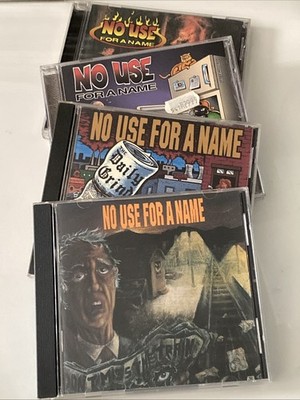 4 CD No Use for a Name Sammlung -Don't Miss the Train Making Friends Daily Grind