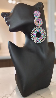 Ohrhänger Pastel Mandala Beaded Earrings